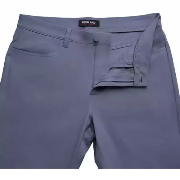 Kirkland Signature Men’s Commuter Pants, Grayish Blue, Size 34x34 - Picture 5 of 8